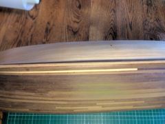 Build photo of the HMS Diana model, 2018-09-08