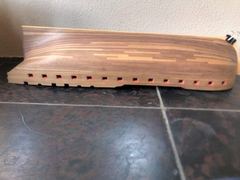 Build photo of the HMS Diana model, 2018-09-08