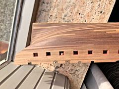 Build photo of the HMS Diana model, 2018-09-09