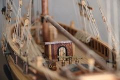 Build photo of the HMS Diana model, 2018-10-27