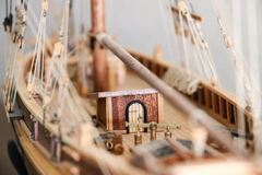 Build photo of the HMS Diana model, 2018-10-27