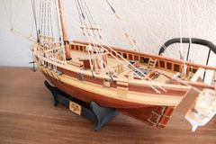 Build photo of the HMS Diana model, 2018-10-27