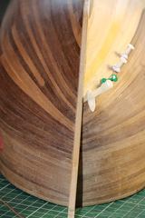 Build photo of the HMS Diana model, 2018-11-03