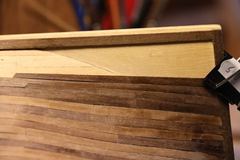Build photo of the HMS Diana model, 2018-11-18