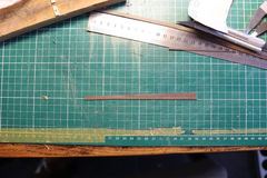 Build photo of the HMS Diana model, 2018-11-18