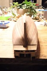 Build photo of the HMS Diana model, 2018-12-01
