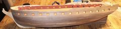Build photo of the HMS Diana model, 2018-12-01