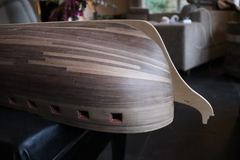 Build photo of the HMS Diana model, 2018-12-02