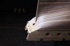 Build photo of the HMS Diana model, 2018-12-02