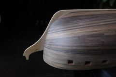 Build photo of the HMS Diana model, 2018-12-02
