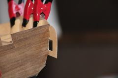Build photo of the HMS Diana model, 2018-12-08