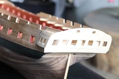 Build photo of the HMS Diana model, 2018-12-09