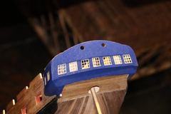 Build photo of the HMS Diana model, 2018-12-12