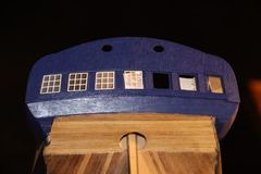 Build photo of the HMS Diana model, 2018-12-13