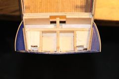 Build photo of the HMS Diana model, 2018-12-15