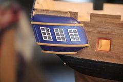 Build photo of the HMS Diana model, 2018-12-16