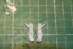 Build photo of the HMS Diana model, 2018-12-16