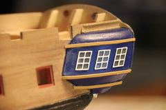 Build photo of the HMS Diana model, 2018-12-16