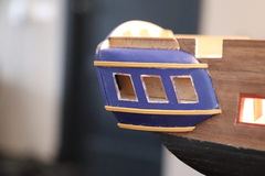 Build photo of the HMS Diana model, 2018-12-16