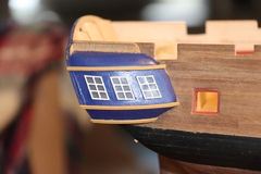 Build photo of the HMS Diana model, 2018-12-16
