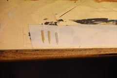 Build photo of the HMS Diana model, 2018-12-16