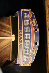 Build photo of the HMS Diana model, 2018-12-19