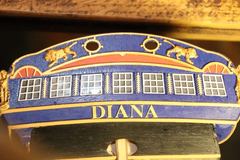 Build photo of the HMS Diana model, 2018-12-19