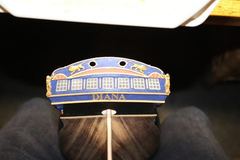 Build photo of the HMS Diana model, 2018-12-19