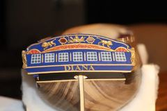 Build photo of the HMS Diana model, 2018-12-20