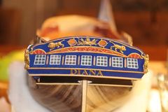 Build photo of the HMS Diana model, 2018-12-21