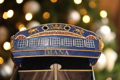 Build photo of the HMS Diana model, 2018-12-22