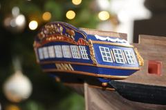 Build photo of the HMS Diana model, 2018-12-22