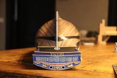 Build photo of the HMS Diana model, 2018-12-23