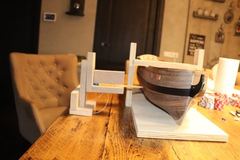 Build photo of the HMS Diana model, 2018-12-23