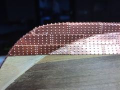 Build photo of the HMS Diana model, 2018-12-25