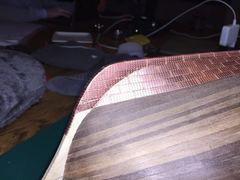 Build photo of the HMS Diana model, 2018-12-26