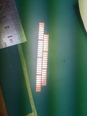 Build photo of the HMS Diana model, 2018-12-27