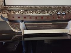 Build photo of the HMS Diana model, 2018-12-29