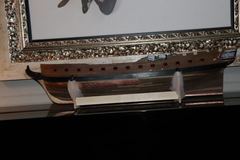 Build photo of the HMS Diana model, 2018-12-30