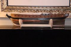 Build photo of the HMS Diana model, 2018-12-30