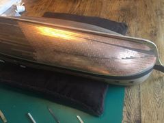 Build photo of the HMS Diana model, 2019-01-02