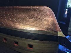 Build photo of the HMS Diana model, 2019-01-06