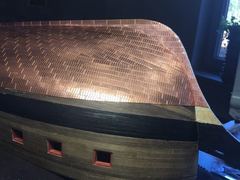 Build photo of the HMS Diana model, 2019-01-06
