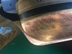 Build photo of the HMS Diana model, 2019-01-06