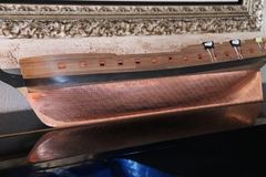 Build photo of the HMS Diana model, 2019-02-09