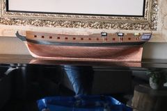 Build photo of the HMS Diana model, 2019-02-09