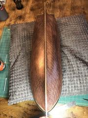 Build photo of the HMS Diana model, 2019-03-10
