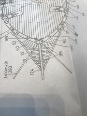 Build photo of the HMS Diana model, 2019-11-02