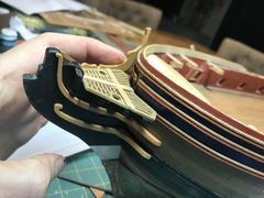 Build photo of the HMS Diana model, 2019-11-03