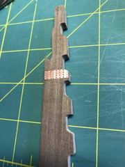 Build photo of the HMS Diana model, 2019-11-23